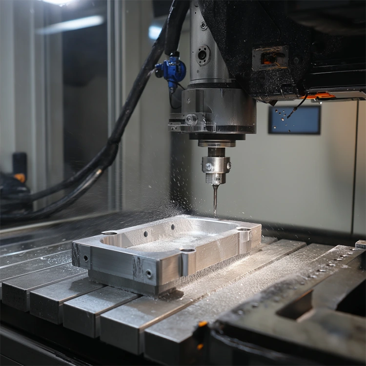 Összetett 5 tengelyes CNC megmunkálási alkatrészek